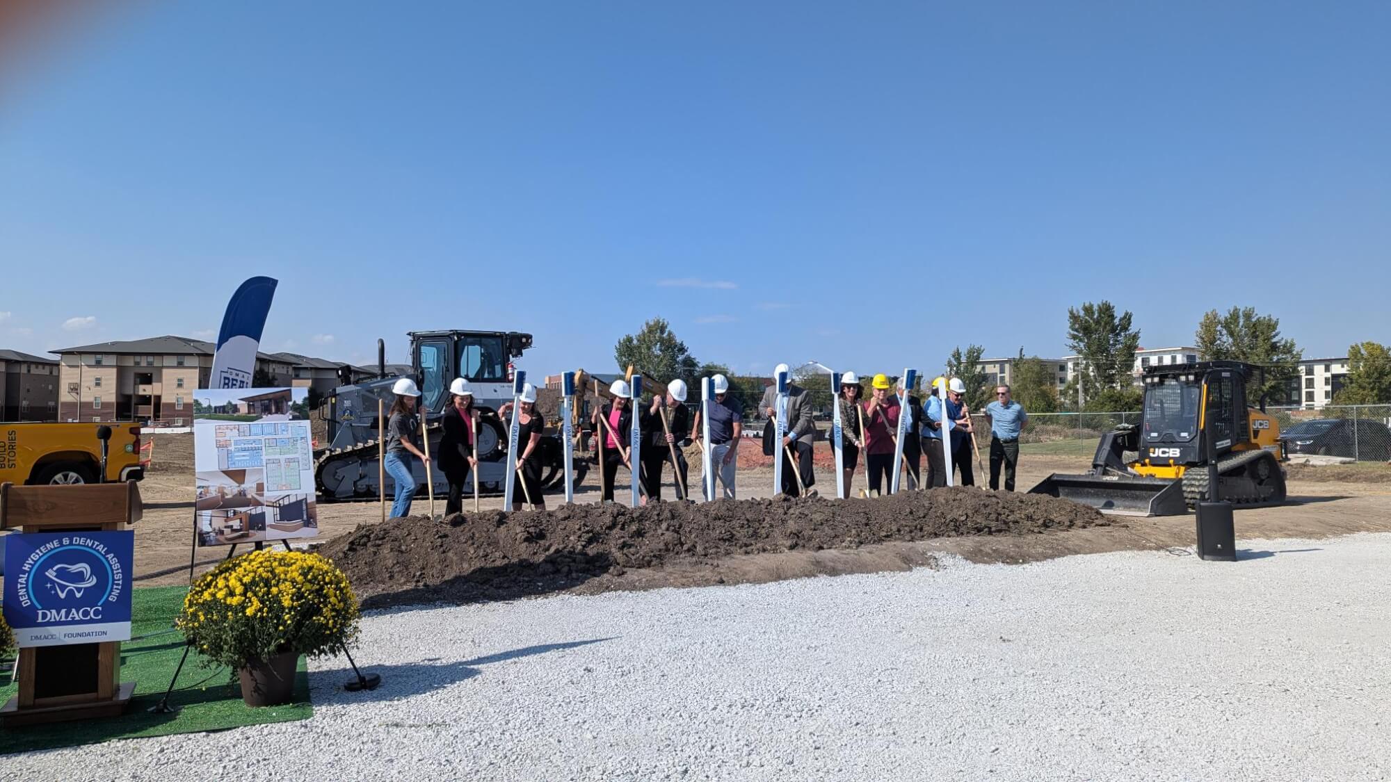 DMACC Breaks Ground on New Dental College Facility